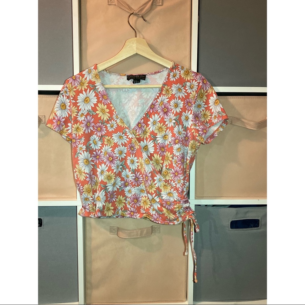 Floral Crop Top